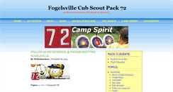 Desktop Screenshot of cubpack72.org